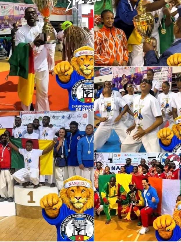 HISTORIQUE : LE CAMEROUN CHAMPION DU MONDE DE NANBUDO, PREMIER PAYS AFRICAIN SACRÉ